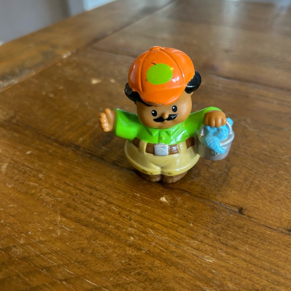 Fisher Price Little People zookeeper as is